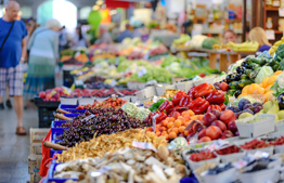 Separating terumot and ma'aserot in public markets