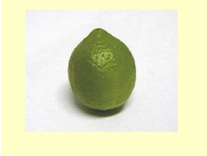 Unripe lemon