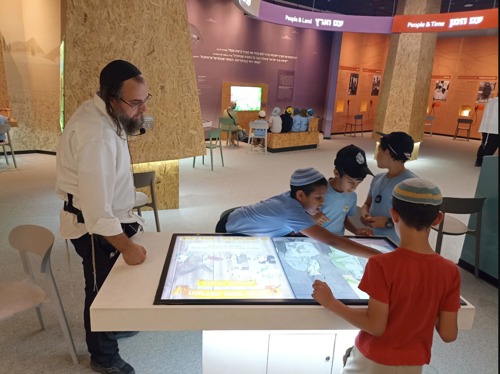 Torah VeHa'aretz Visitors' Center - Puzzle Game